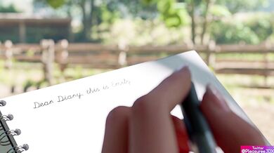 Rewritten: "The Naughty Neighbor"