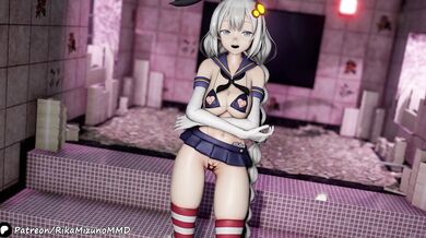 'Hentai Mansion: Konkon Sexy Dance with Kizuna Akari (Shimakaze Cosplay) - Sensual R-18 Dancing'