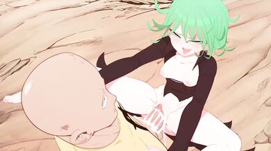 "Big Tits Demoness vs Saitama in an Epic Battle of Huge Breasts!"