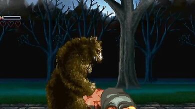 'Bear-sized Erection Crushes Tiny Birdie'