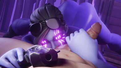 Rewritten as: "The Dark Bomber and the Blissful Pixelation"