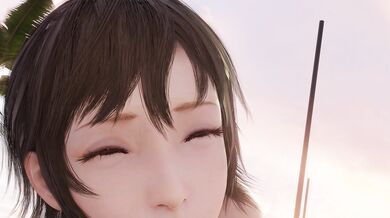 "A Nude Beach Party with Iris and Luna, Chapter 5: Hentai Adventures on the Coast!"