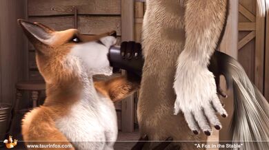 "Rumpy-Pumpy in the Barn with Taurus Fox"