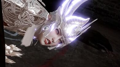 'Angelic Descent: A Fallen Goddess'