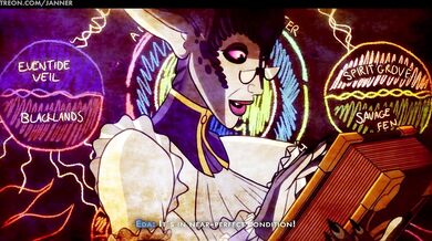 "Black Tentacles Cumming All Over Janna's Body: Arcana Sutra 3D Porn Video."