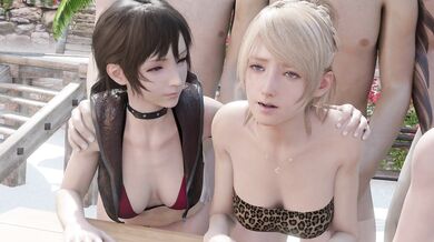 Beach Party Group 1 (Angle 2)