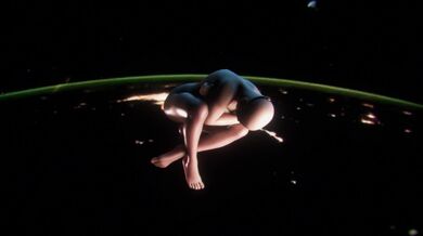'Erotic Adventures of a MILF Lady Dimitrescu on the Moon: Curious Orgasms in High Definition'