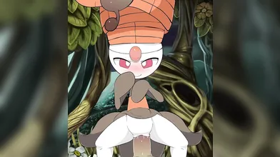 "Melody of Squats: Meloetta's Dancing Workout with her Trainer"