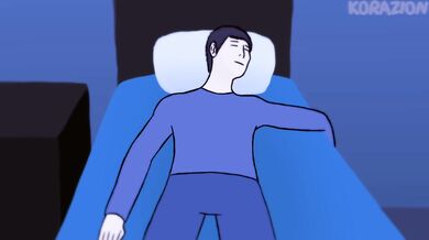 "Tremble in fear as you witness the horrific consequences of sleep paralysis, a trailer by Korazon that will leave you sleepless for weeks!"