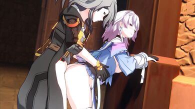 "Massaging Miko Takes a Slow and Steady Bath in the Springtime"