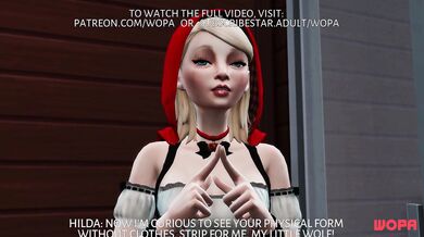 "Little Red Riding Hood Gets Fucked By The Big Bad Wolf At Grandma's House"