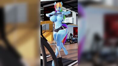 'Fully Nude Body Jiggle Run'