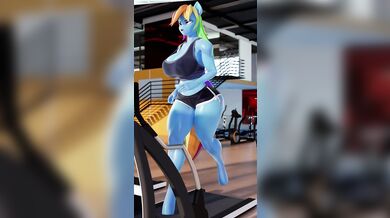 'Fully Nude Body Jiggle Run'