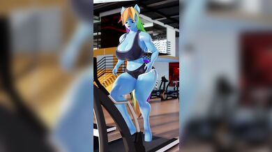 'Fully Nude Body Jiggle Run'