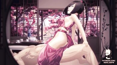 'Ty and Lee take a ride on a giant penis while fucking wildly in the backseat of a car.'