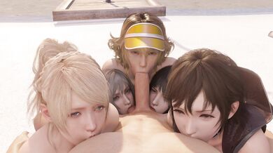 "Ten Beach Boys And A Sixsome At The Endless Summer Bash!"