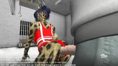 "Sexual Awakening of Saiko: Anal in Swimsuit [Furry] [XStory Player 3.5] - PJSXYB"