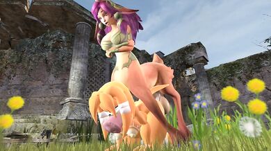 The Naughty Adventures of Lilia and Tikal