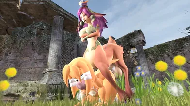 The Naughty Adventures of Lilia and Tikal