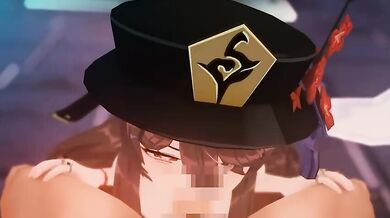 "The Hentai Artist: Yoo-hoo-hoo, client! What can I do for you?"