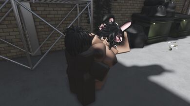 "Bunny girl's expert pussy eating and ass fucking skills leave me breathless!"