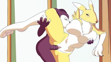 "The Ultimate Monster Coitus: Impmon and Renamon"