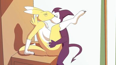 "The Ultimate Monster Coitus: Impmon and Renamon"