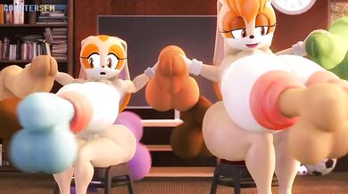 When the rabbit is big, he needs a lot of counters!