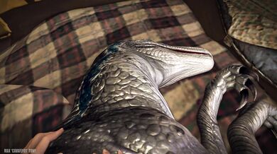 Watch hot nude babes get fucked in the wild in Jurassic Camping!