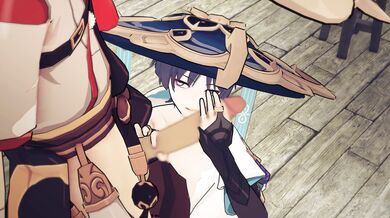 A Naughty Samurai Adventure with Kazuha, the Kabuki Masked Wanderer