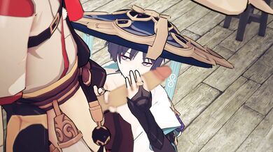 A Naughty Samurai Adventure with Kazuha, the Kabuki Masked Wanderer