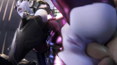 Mrs Blacks Split-Fucked Bunghole Gets Destroyed by Widowmaker (white version)