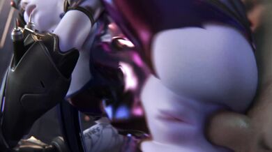 Mrs Blacks Split-Fucked Bunghole Gets Destroyed by Widowmaker (white version)