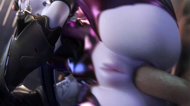 Mrs Blacks Split-Fucked Bunghole Gets Destroyed by Widowmaker (white version)