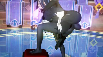 The XXX Hentai Adventures of Clorinde and Hilichurl with Alpha G