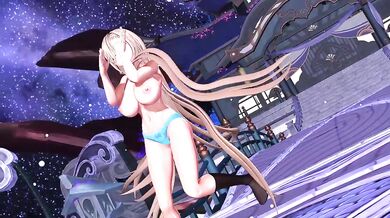 A hot anime porn scene with Asuna Ichinose and Hibana, where they both indulge in various sexual acts that will leave you breathless