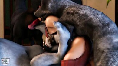 This Momma is Moaning and Blowing on the Bed