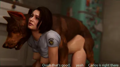Hey Jill, want to have a threesome with me and your dog?