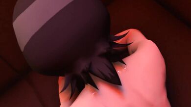 Rukia Has a Good Time with Screw, Scratch and Suck