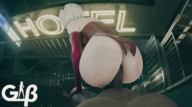 Getting late for a date with 9S- General Butch, and you can see it in the air!