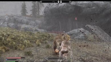 Rebecca, a young and beautiful girl, was hunted and used by an evil dragon in the world of Skyrim