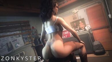 Naughty Neighbor Nico Tests Out Her Riding Skills Part 1 (Black) - Hardcore Anal Porn Movie - Zonkyster%