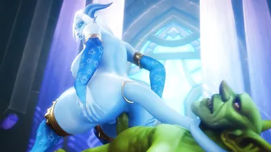 Aliens in Love: The Forbidden Romance between a Draenei and Goblin