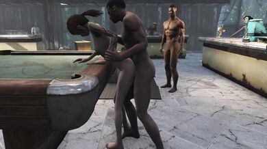 Ellie gets BLACKmailed by black men