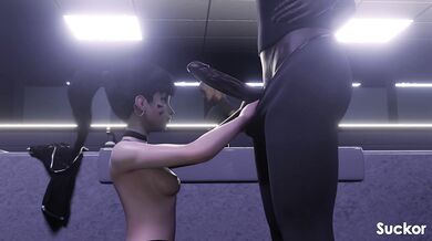 DVa goes clubbing and gets sucked off by strangers in the VIP area