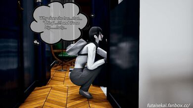 The Hentai Adventures of Rika and her Futa Friends in the Futanari City: 3 Minutes of Futa Pain on Top!