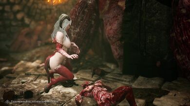 Watch the succubus with a demonic creature take control of their partner in this hot and steamy hentai porn scene