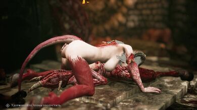 Watch the succubus with a demonic creature take control of their partner in this hot and steamy hentai porn scene