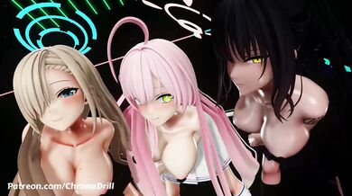 Cum-Sucking Virgins - Sexy Office Sluts