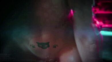 Watch a hot cyborg woman having sex with several men in an exciting compilation of scenes from the world of Cyberpunk 2077